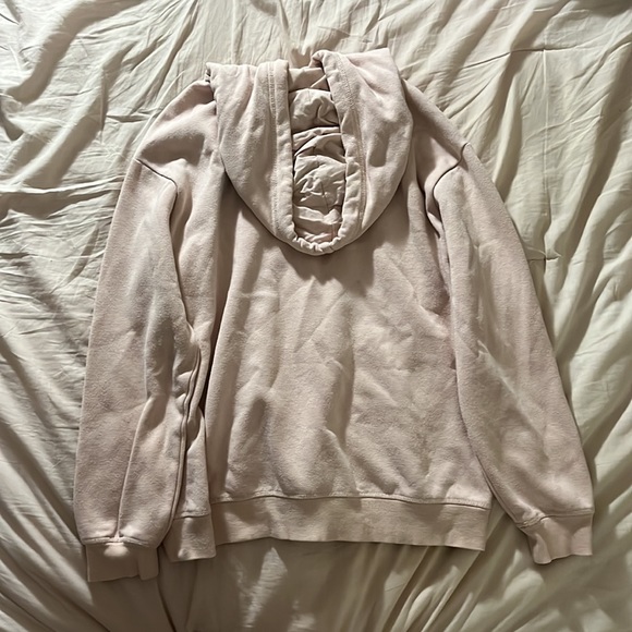 H&M light pink love hoodie - Picture 2 of 4